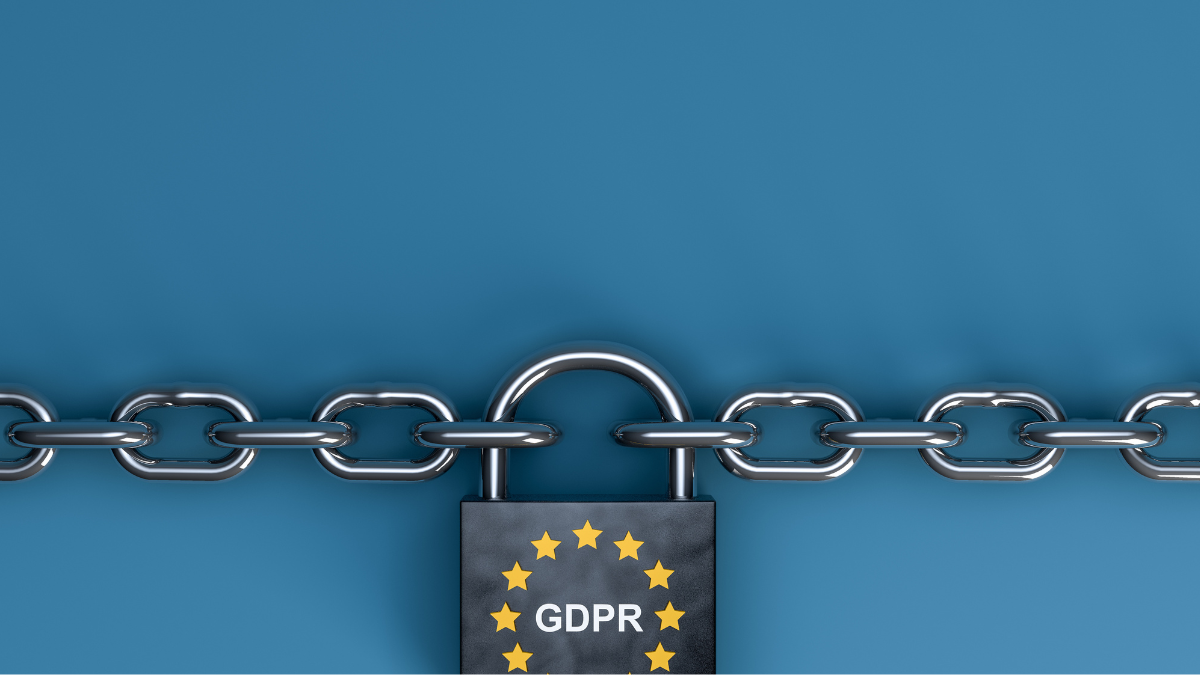 General data protection regulation GDPR stock photo